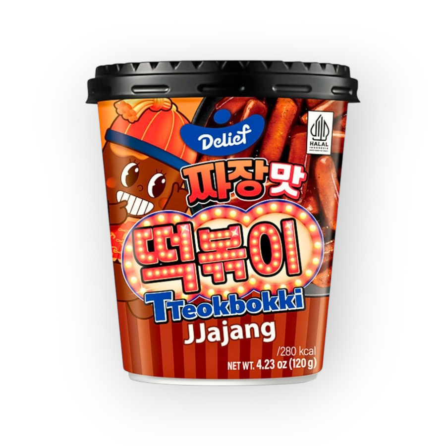 Delief Rabokki Jjajang 120gr (halal)