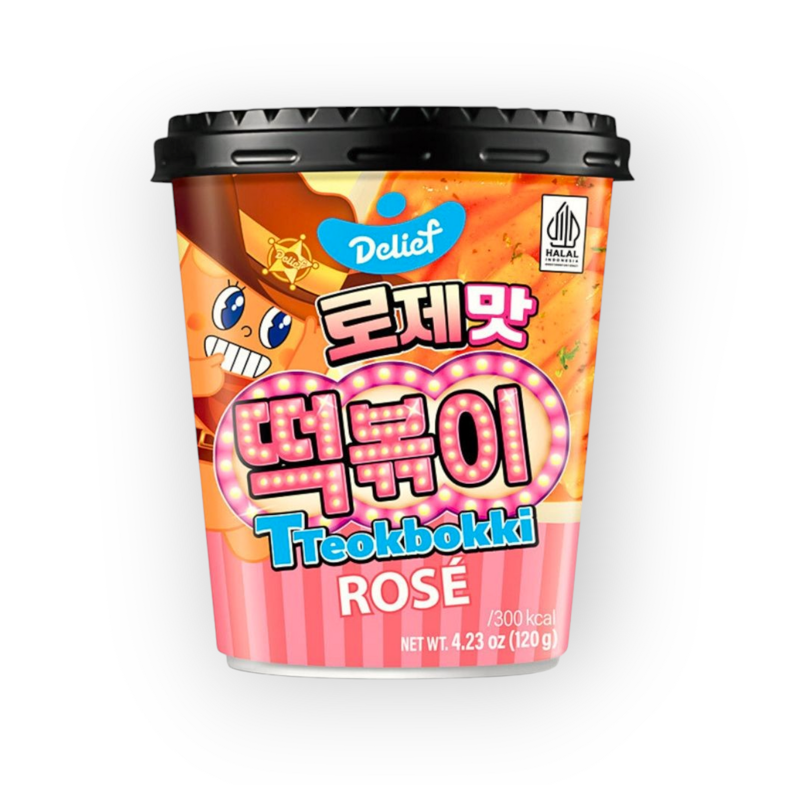 Yopokki Tteobokki Pink Rocket 120gr (halal)