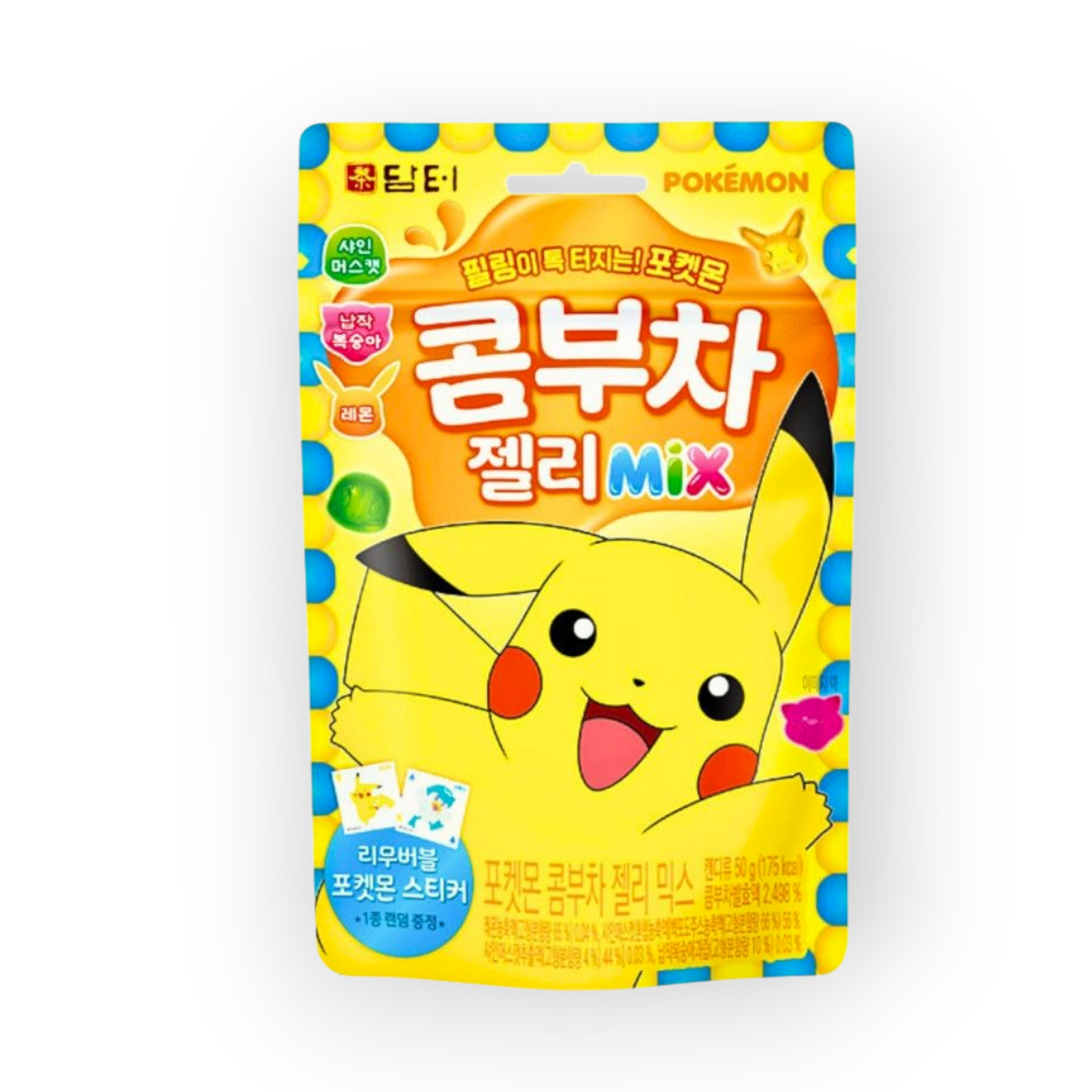 Damtuh Pokemon Combu Cha Jelly Stick 50gr