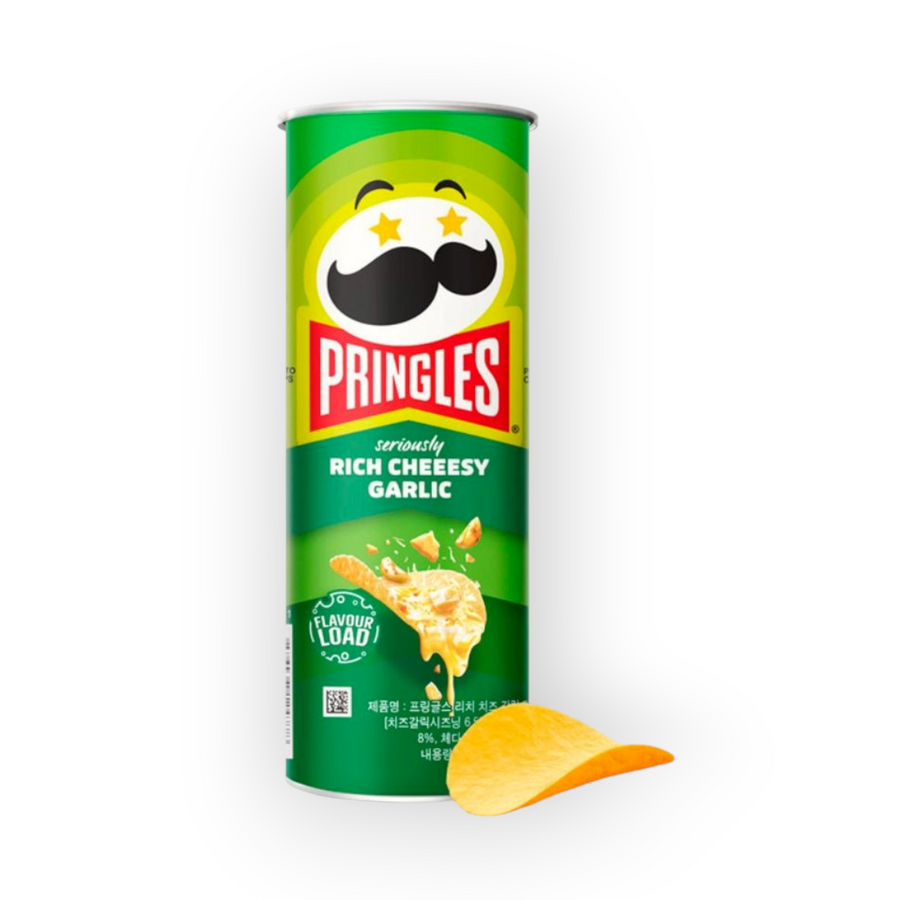 Pringles Rich Cheesy Garlic 102gr