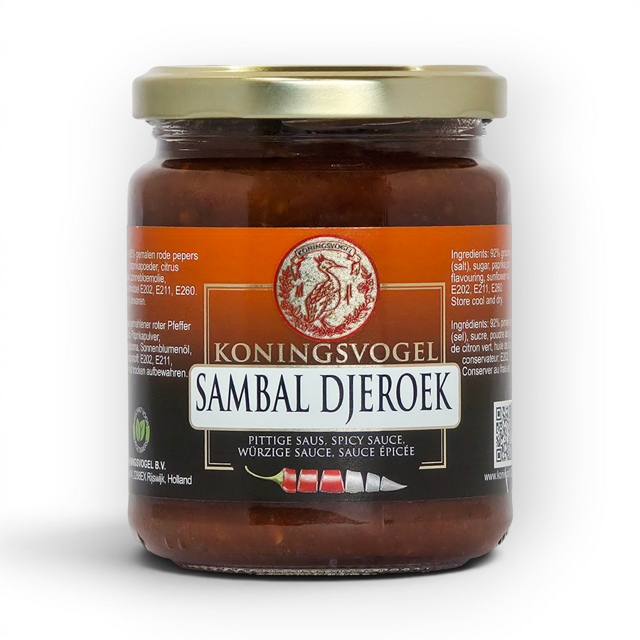 KONINGSVOGEL Sambal Djeroek 270 gram