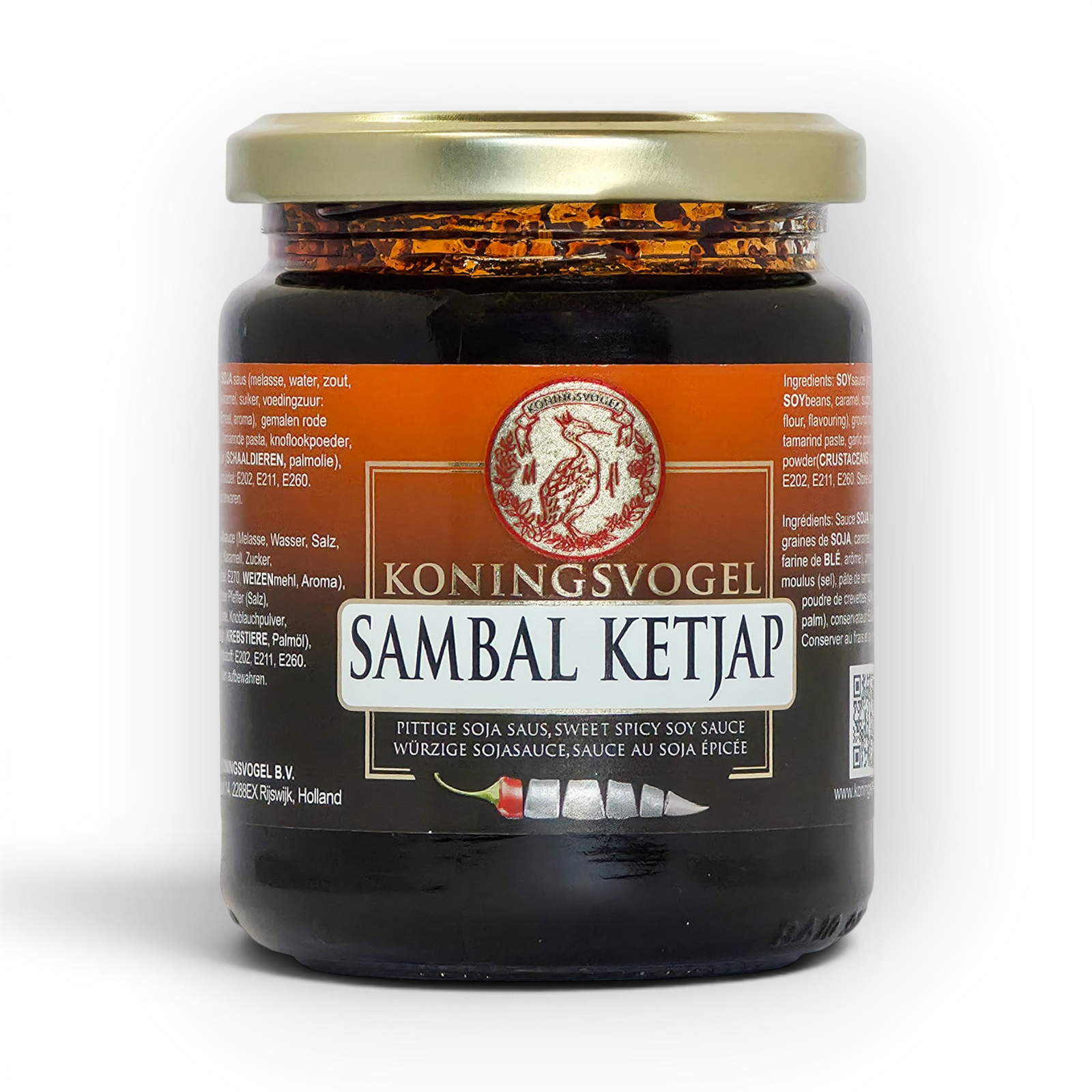KONINGSVOGEL Sambal Ketjap 300 gram