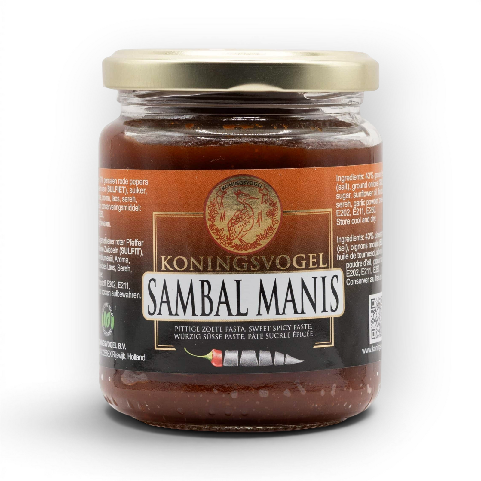 KONINGSVOGEL Sambal Manis 280 gram