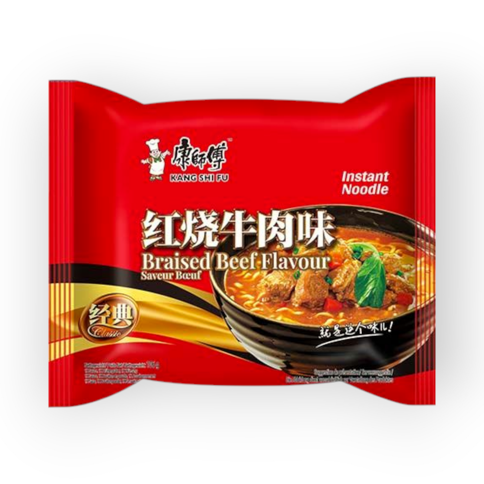 Inst. Noodles Braised Beef 30x106gr