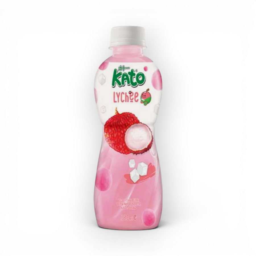 Kato Nata de Coco Lychee Drink 320ml Statiegeld