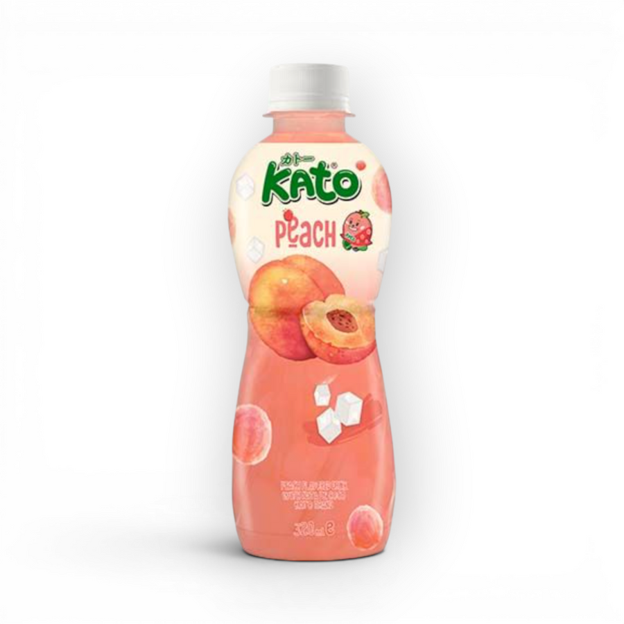Kato Nata de Coco Peach Drink 320ml Statiegeld