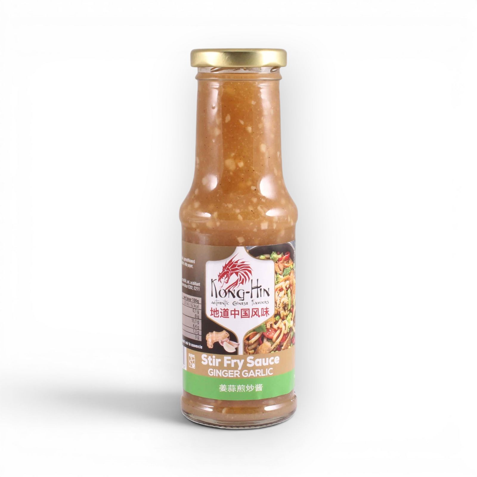 Kong Hin Stir Fry Sauce Ginger Garlic 220ml