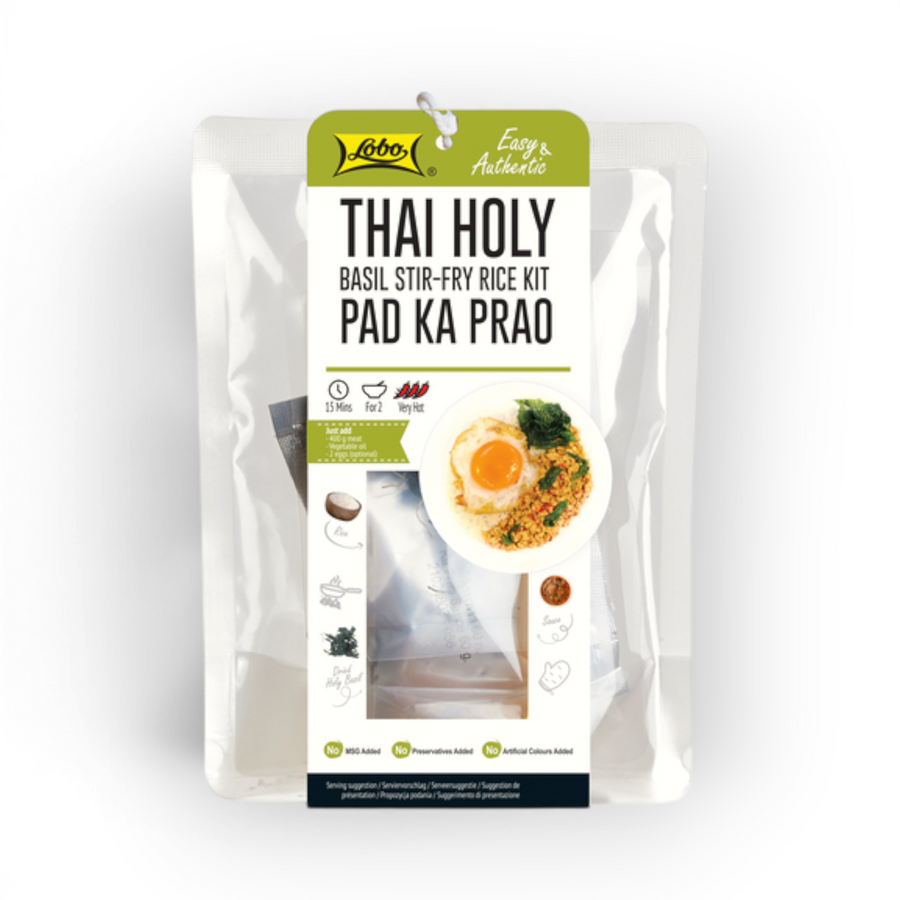 LOBO CK Pad Kra Prao Rice 322gr