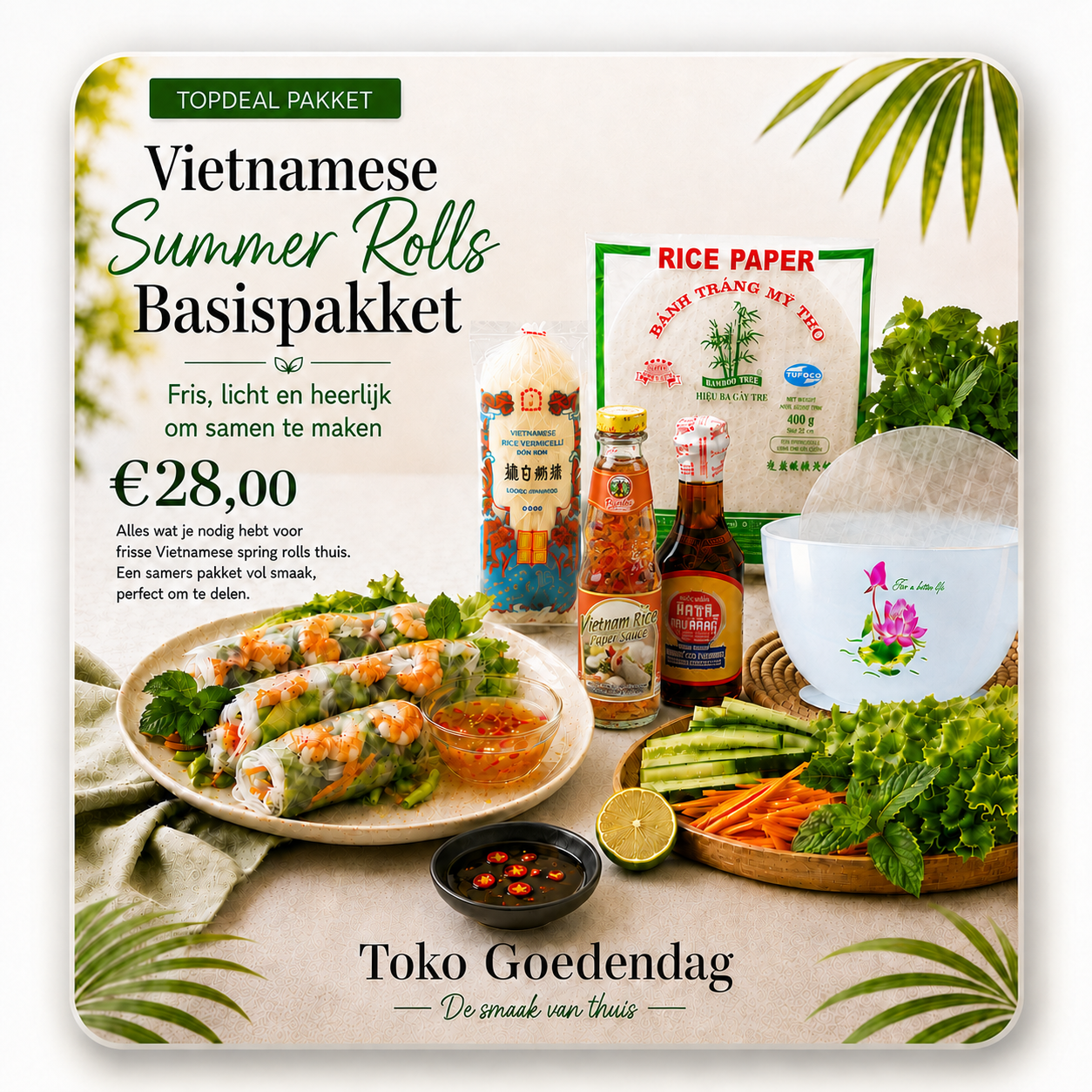 Summer Roll Cadeau Pakket Basic