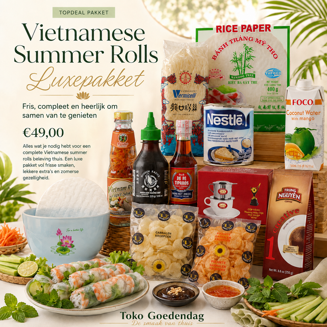 Summer Rolls Cadeau Pakket Luxe