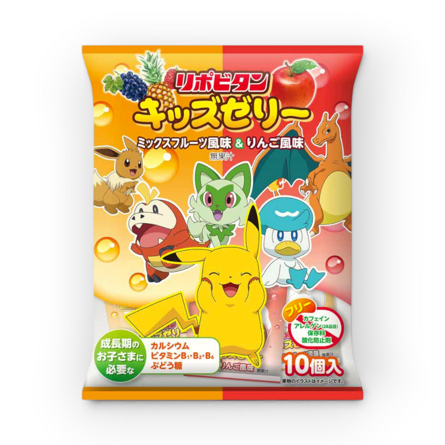 Lipovitan Pokemon Jelly Pouch Fruit 160gr