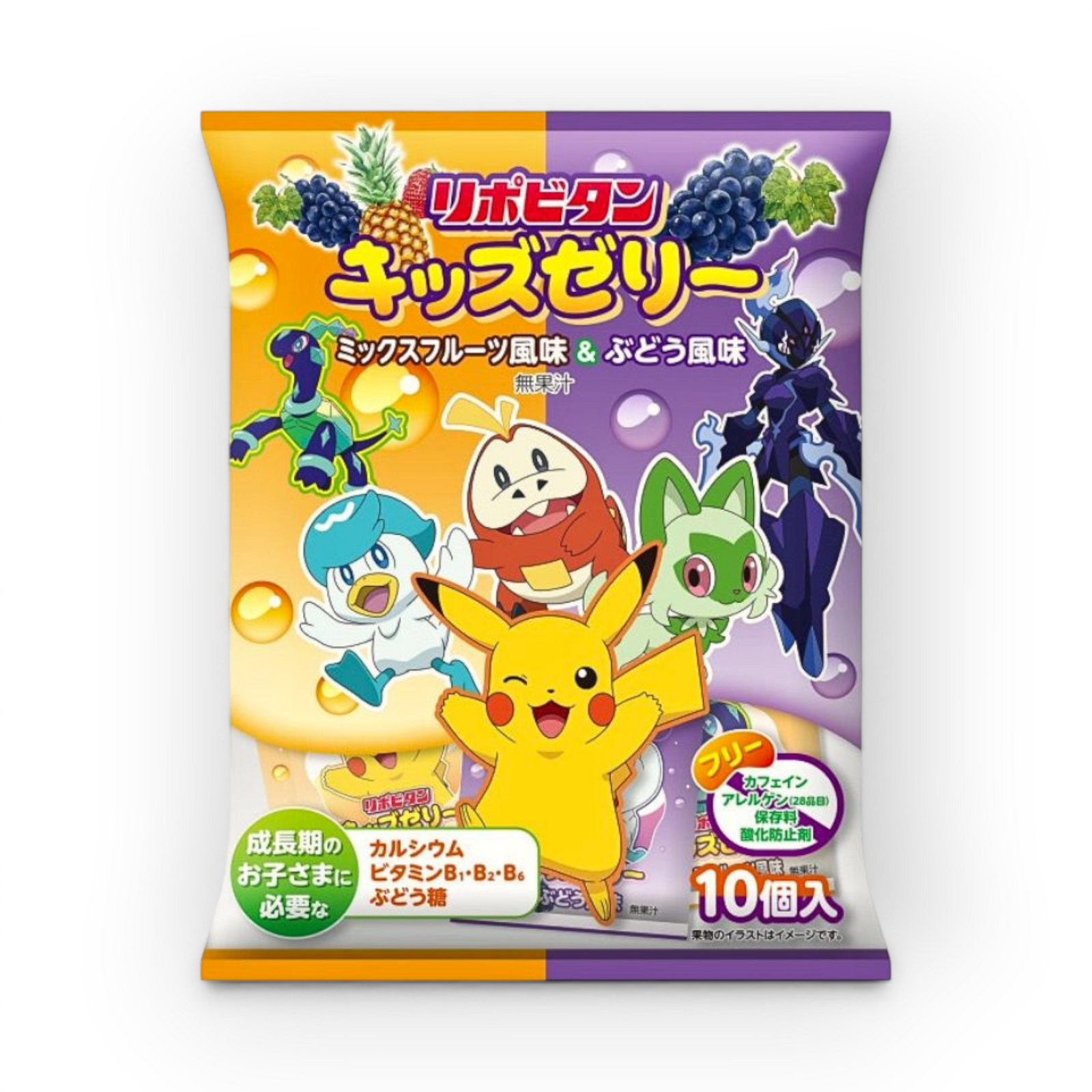 Lipovitan Pokemon Jelly Pouch grape 160gr