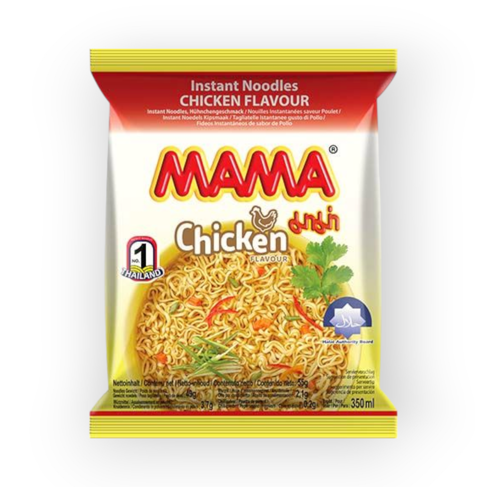 Inst. Noodle Chicken 55gr pak