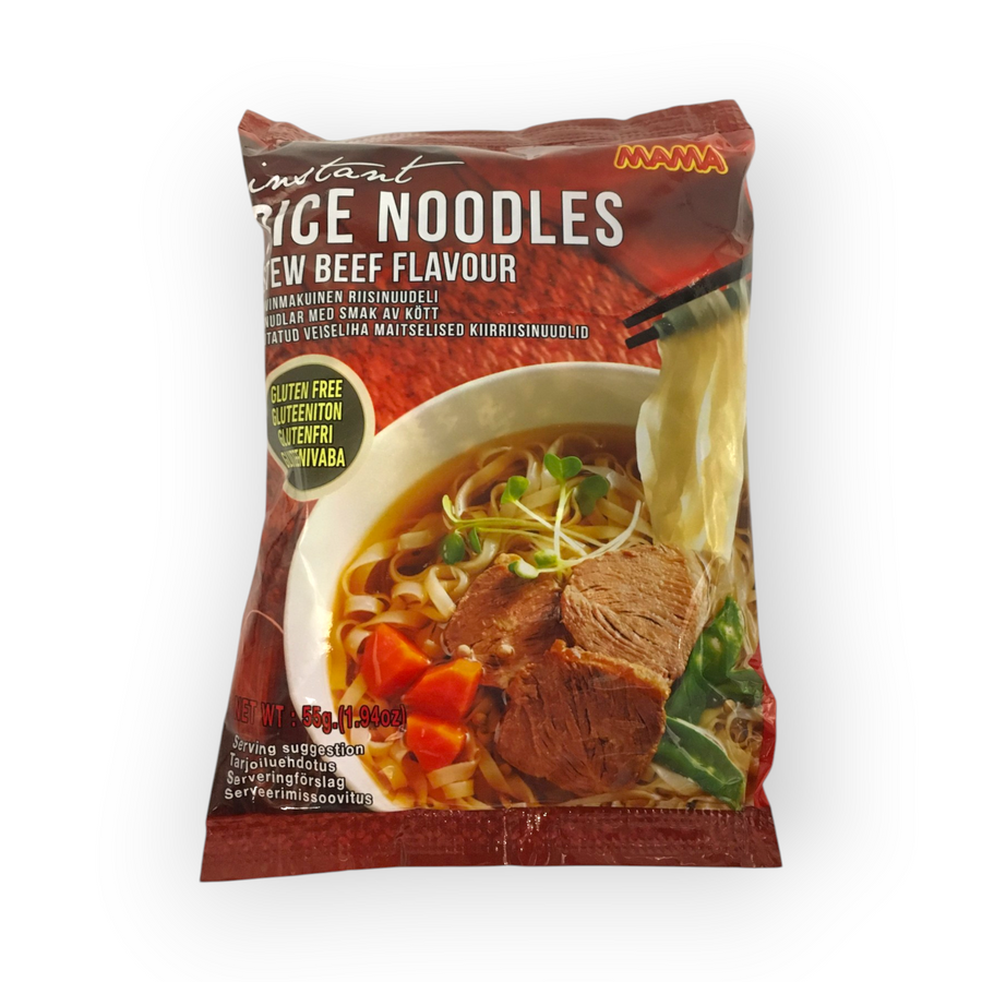 Inst. Rice Noodle Stewed Beef 55gr