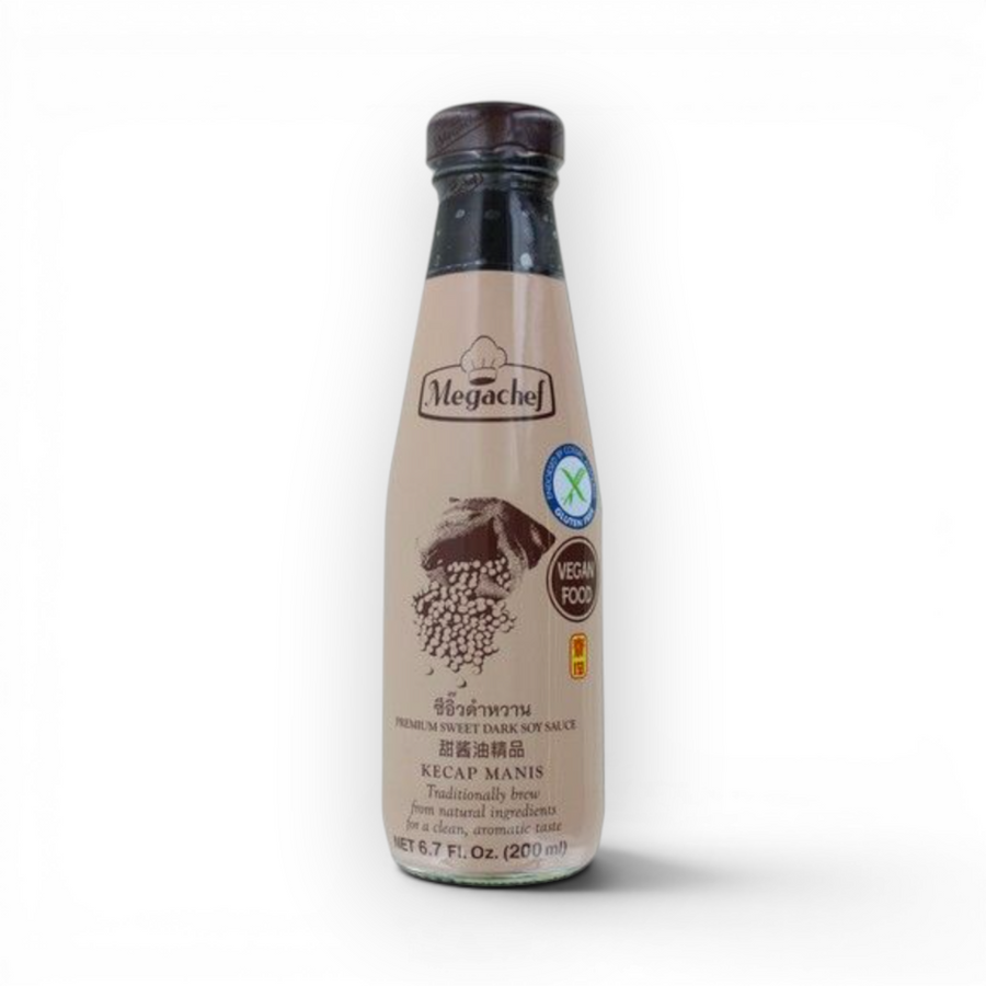 Megachef Sweet Dark Soy Sauce Gluten Free 200ml