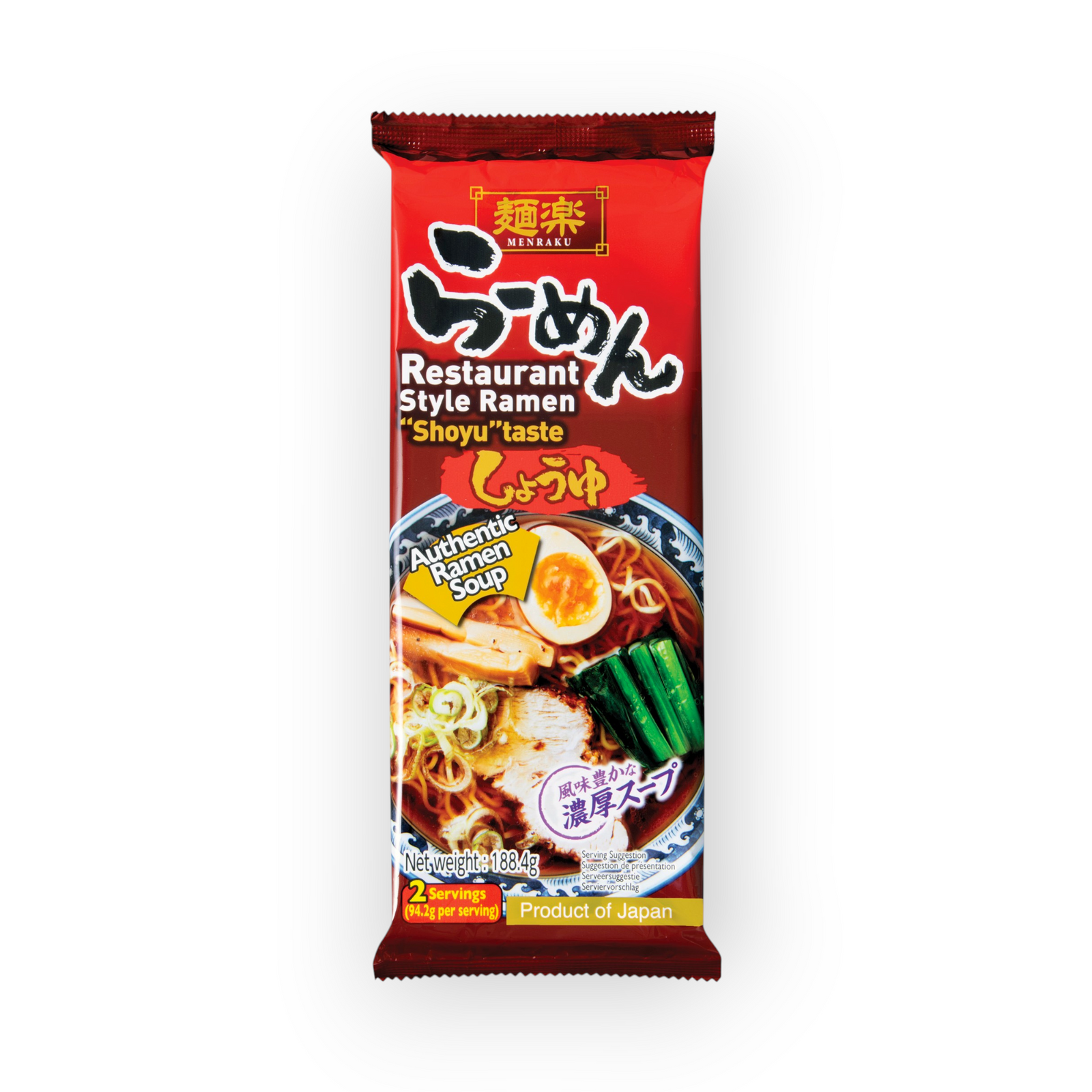 Menraku Shoyu Ramen 188gr