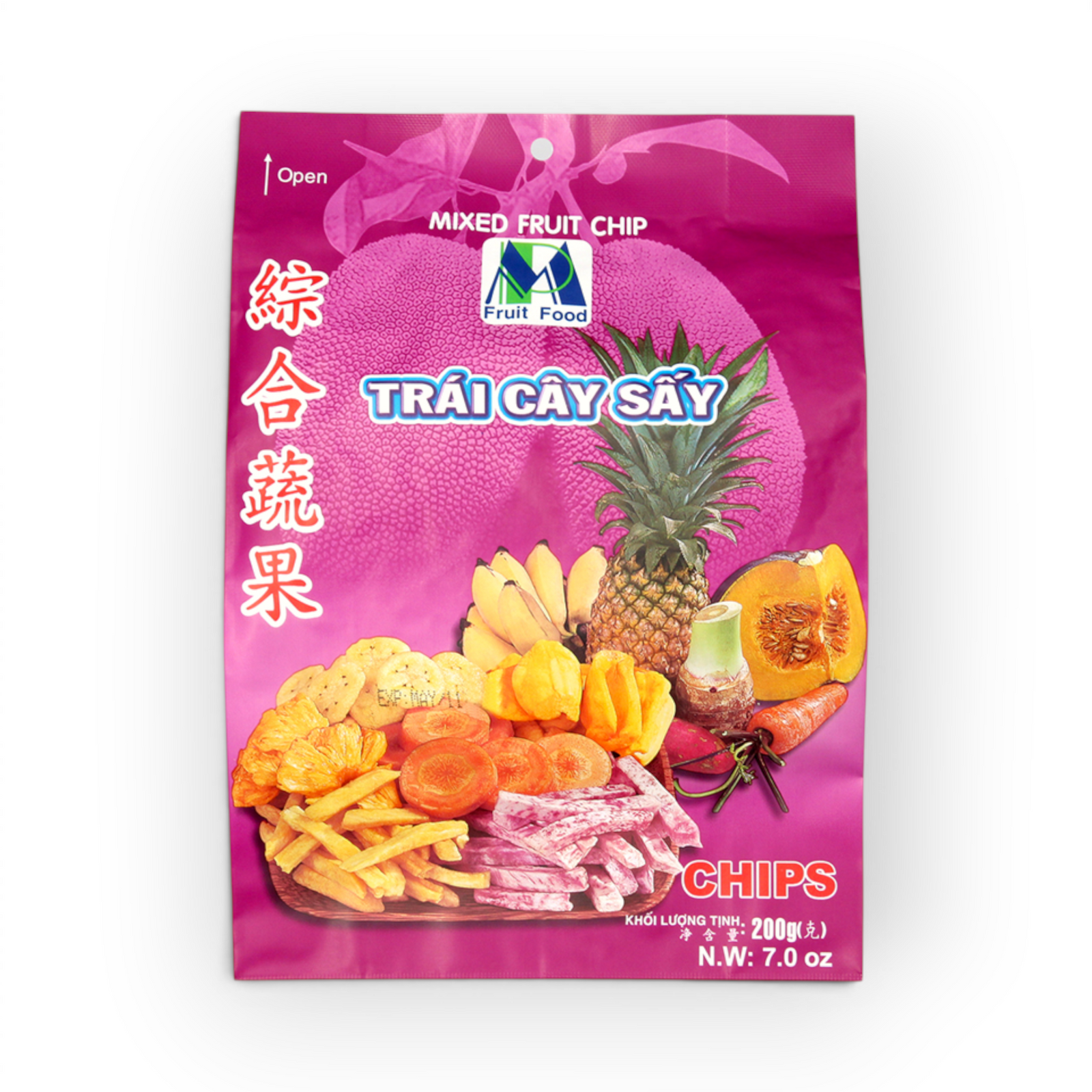 Minh Phat Mixed Fruit Chips 200gr