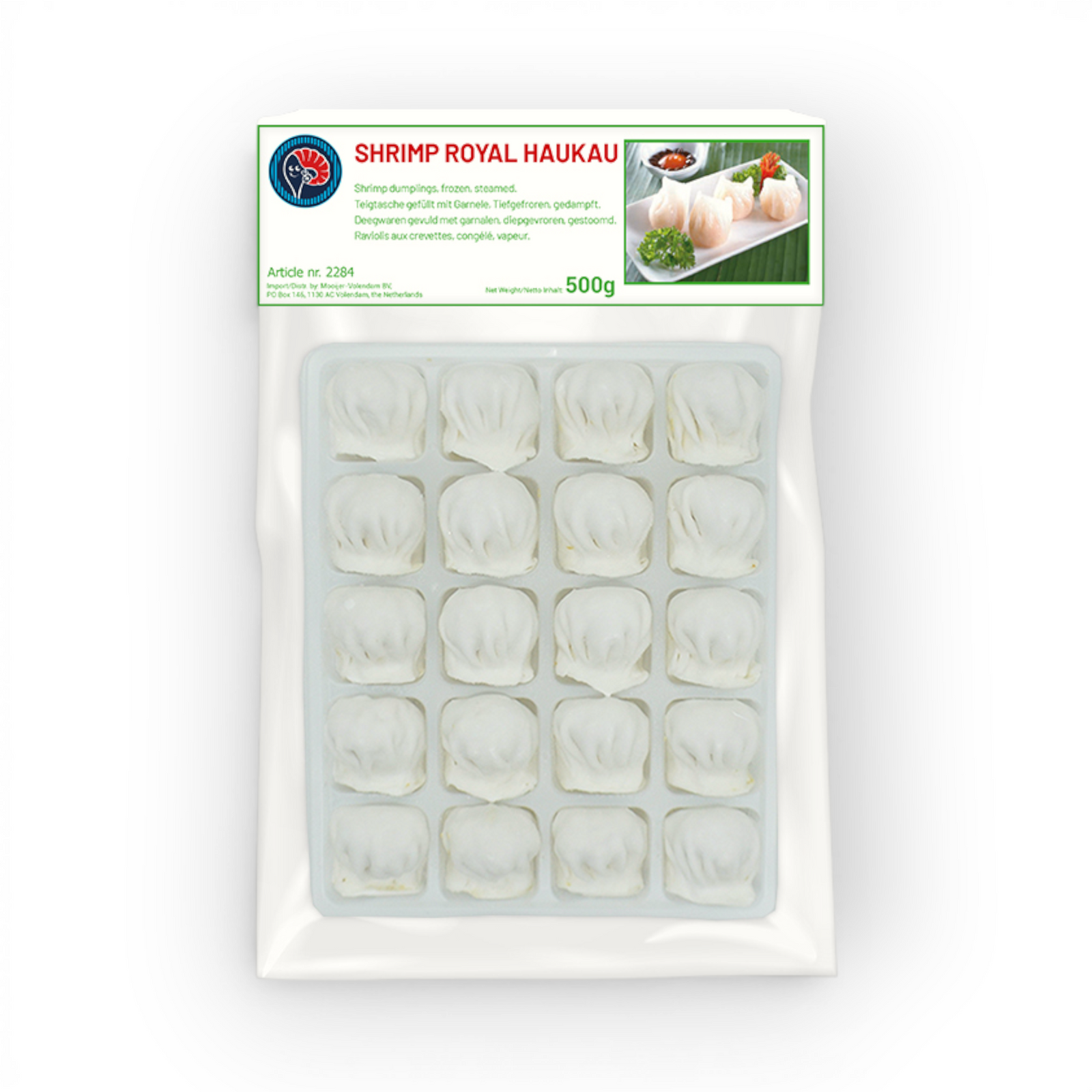 Mooijer DV Royal Ha Kau Shrimp 500gr
