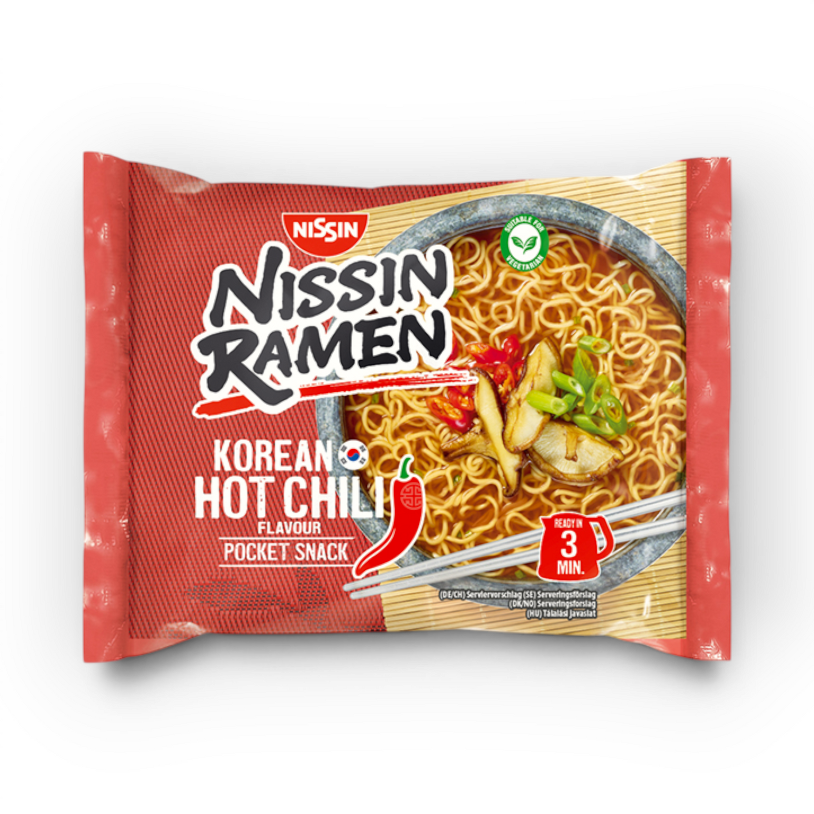 NISSIN Ramen Korean Hot Chili 65.2gr