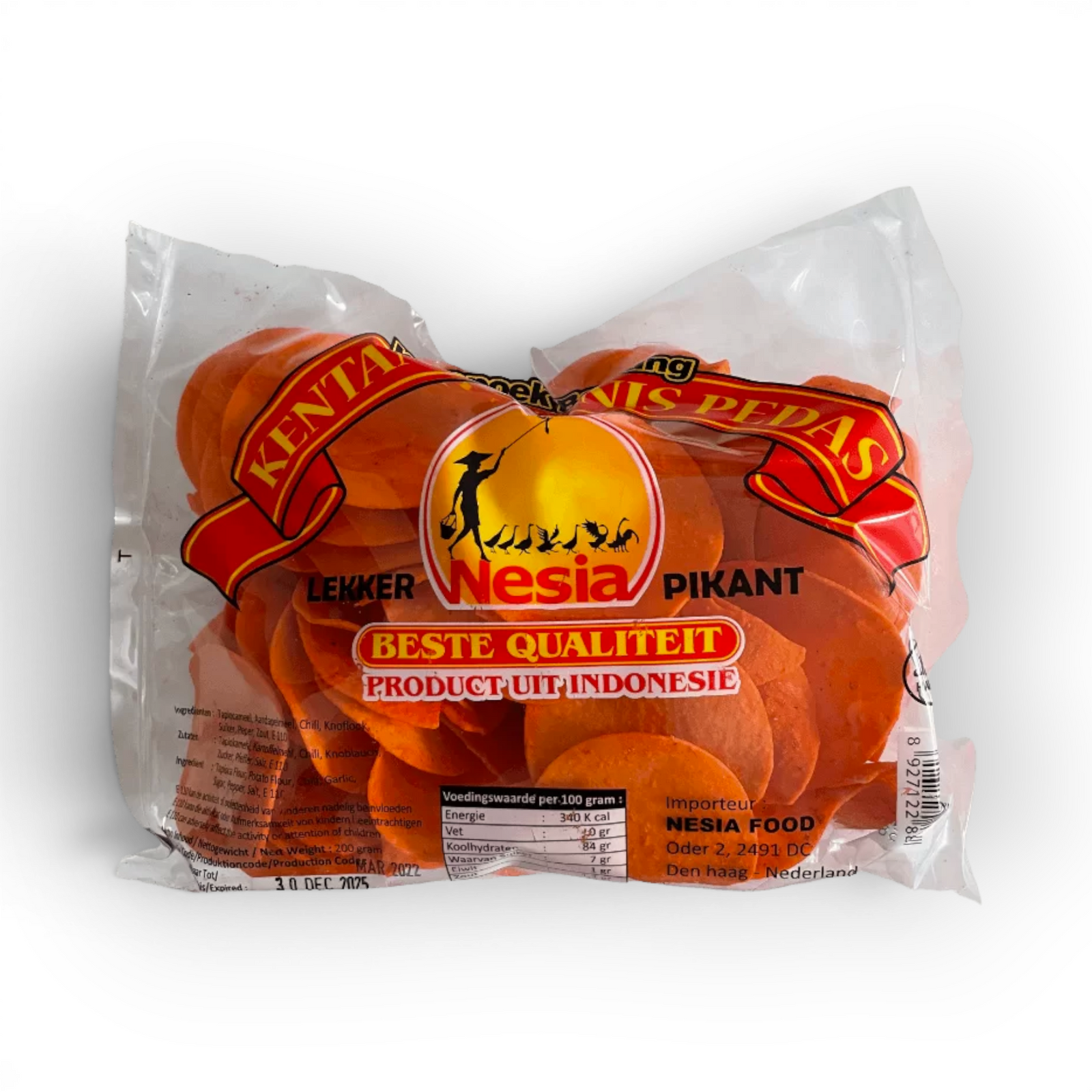 Nesia Krupuk Kentang Manis Pedas Ong. 200gr