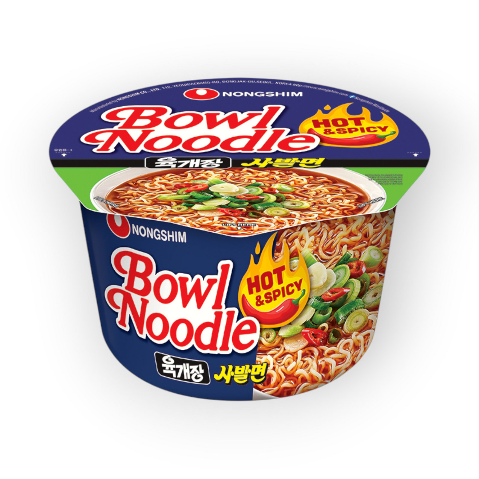 Inst. Noodles Big Bowl Hot & Spicy 100gr