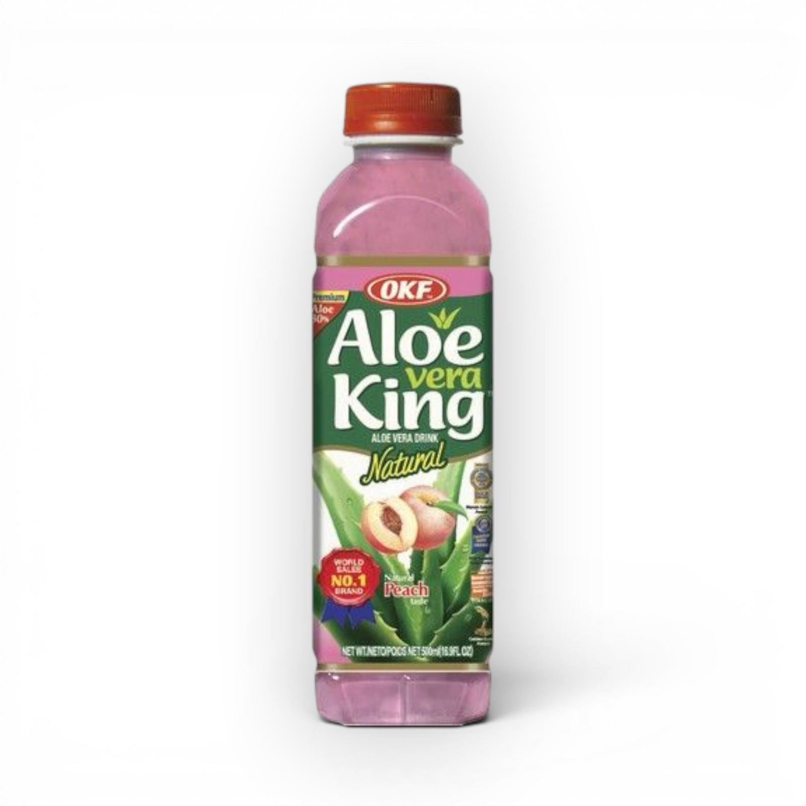 OKF Aloe Vera Juice Peach 500ml