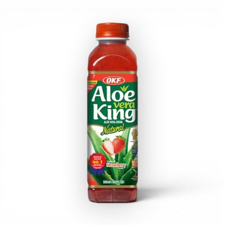 OKF Aloe Vera Juice Strawberry 500ml
