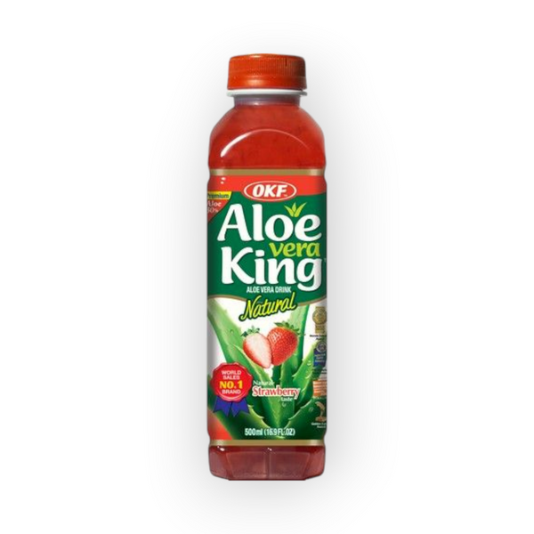 Aloe Vera Juice Strawberry 500ml +statiegeld