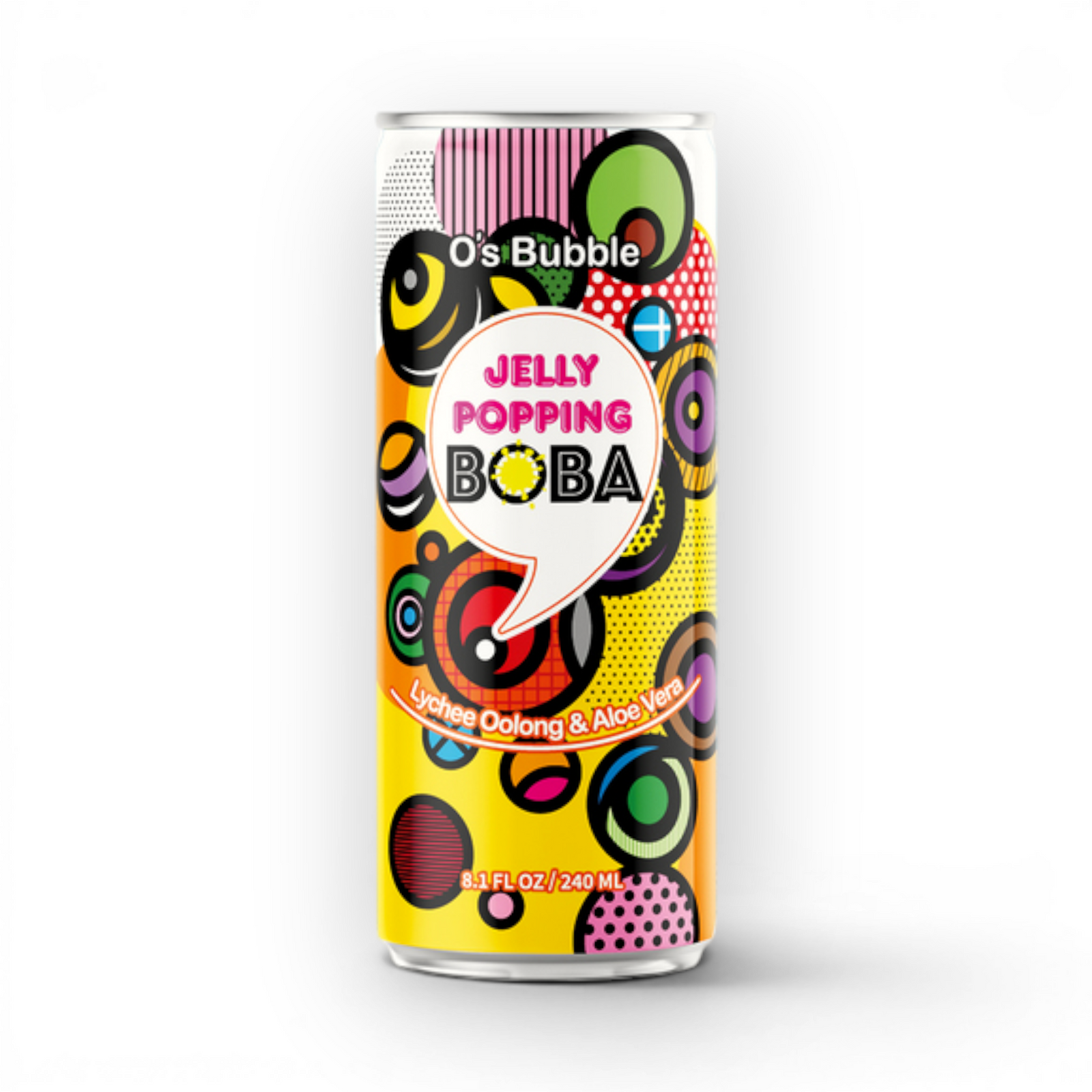 O's Bubble Popping Boba Lychee-Mango 240ml