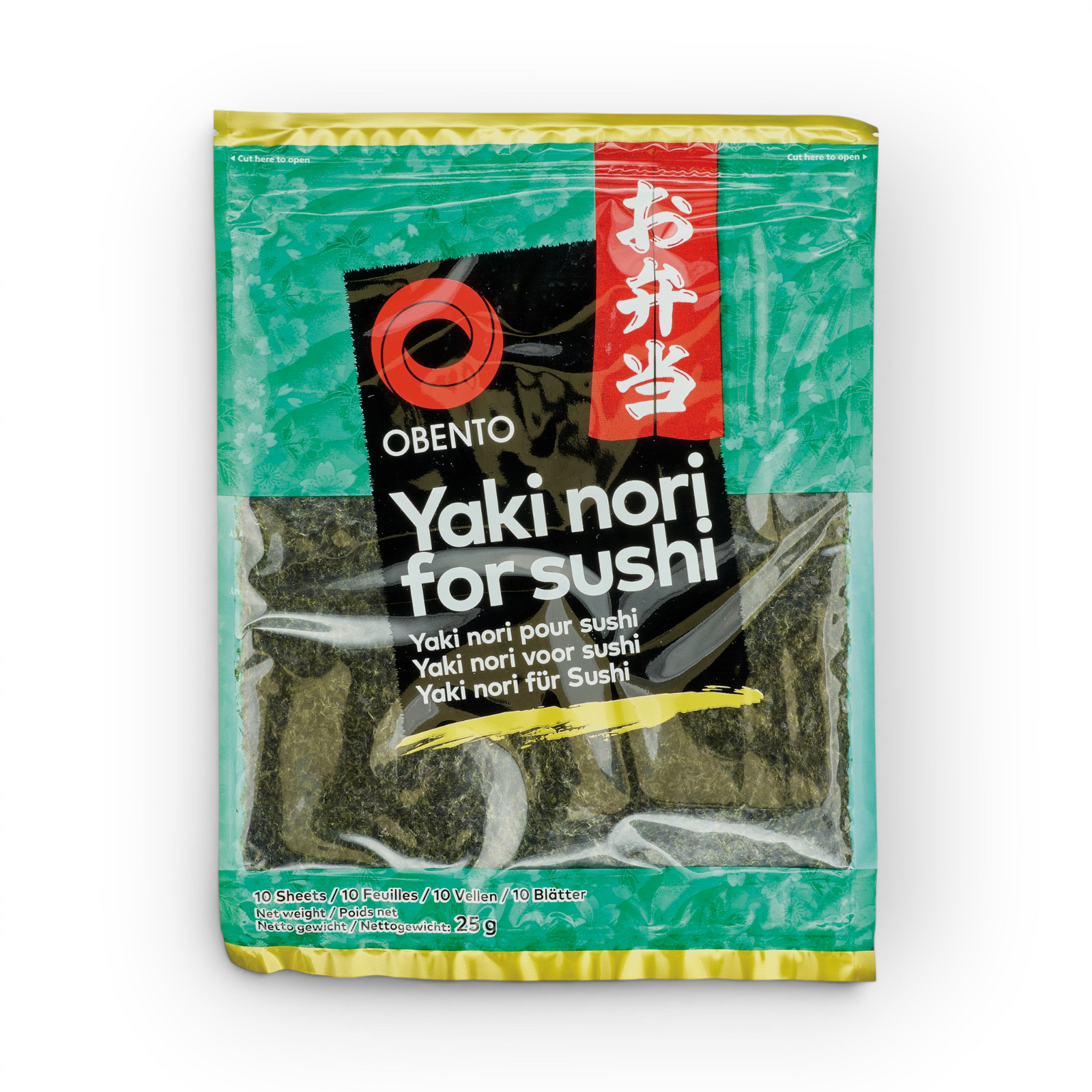 Obento Yaki Nori Sushi seaweed 10pcs