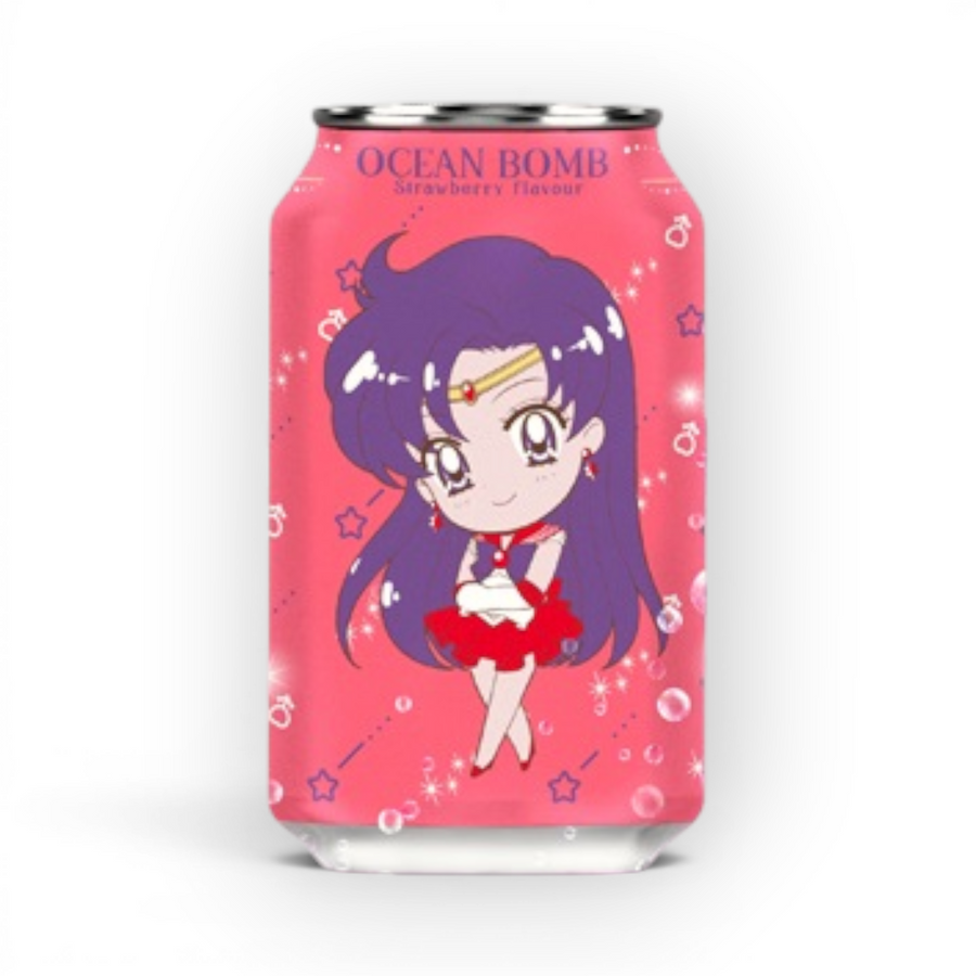 Ocean Bomb Sailor Moon Strawberry 330ml