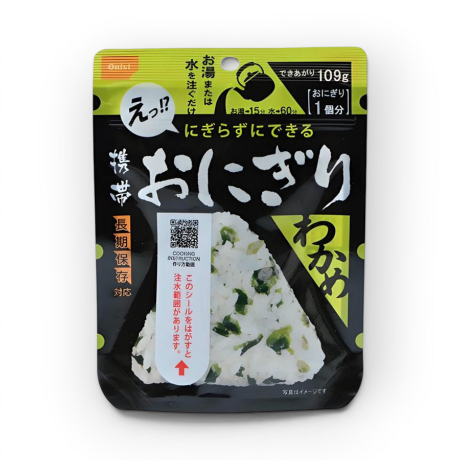 Onisi Pocket Onigiri Wakame Seaweed 42gr