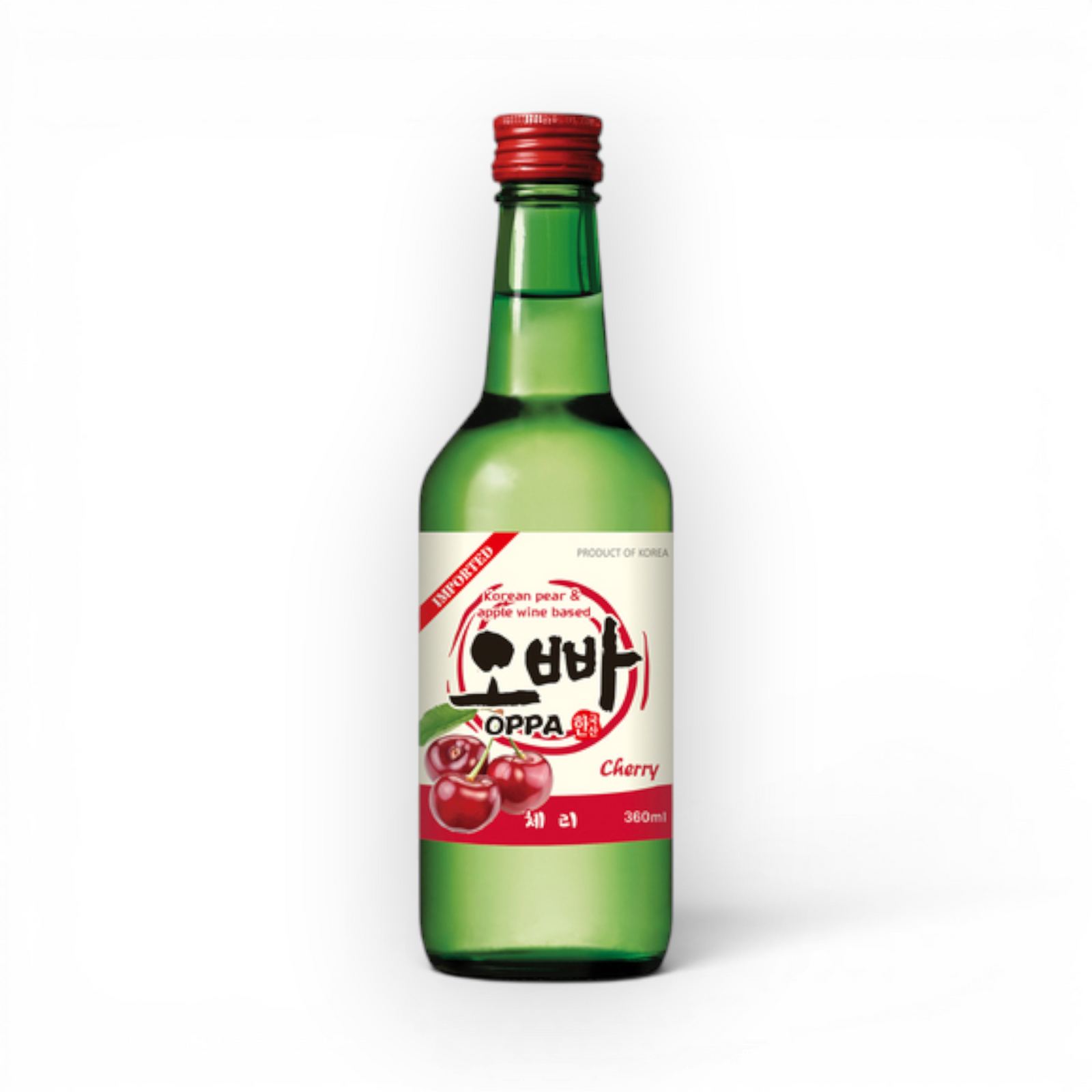 Oppa Soju Cherry 12% 360ml