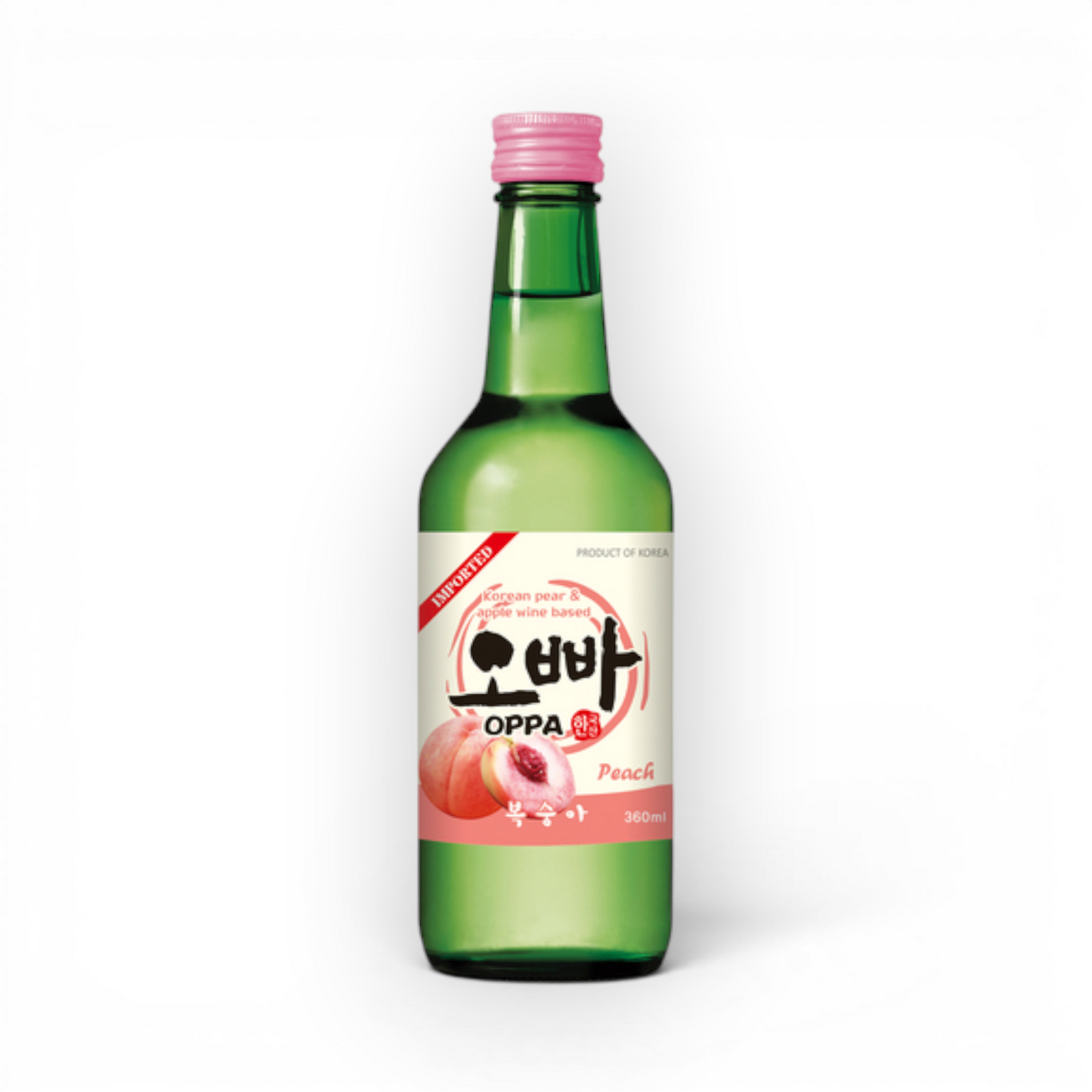 Oppa Soju Peach 12% 360ml