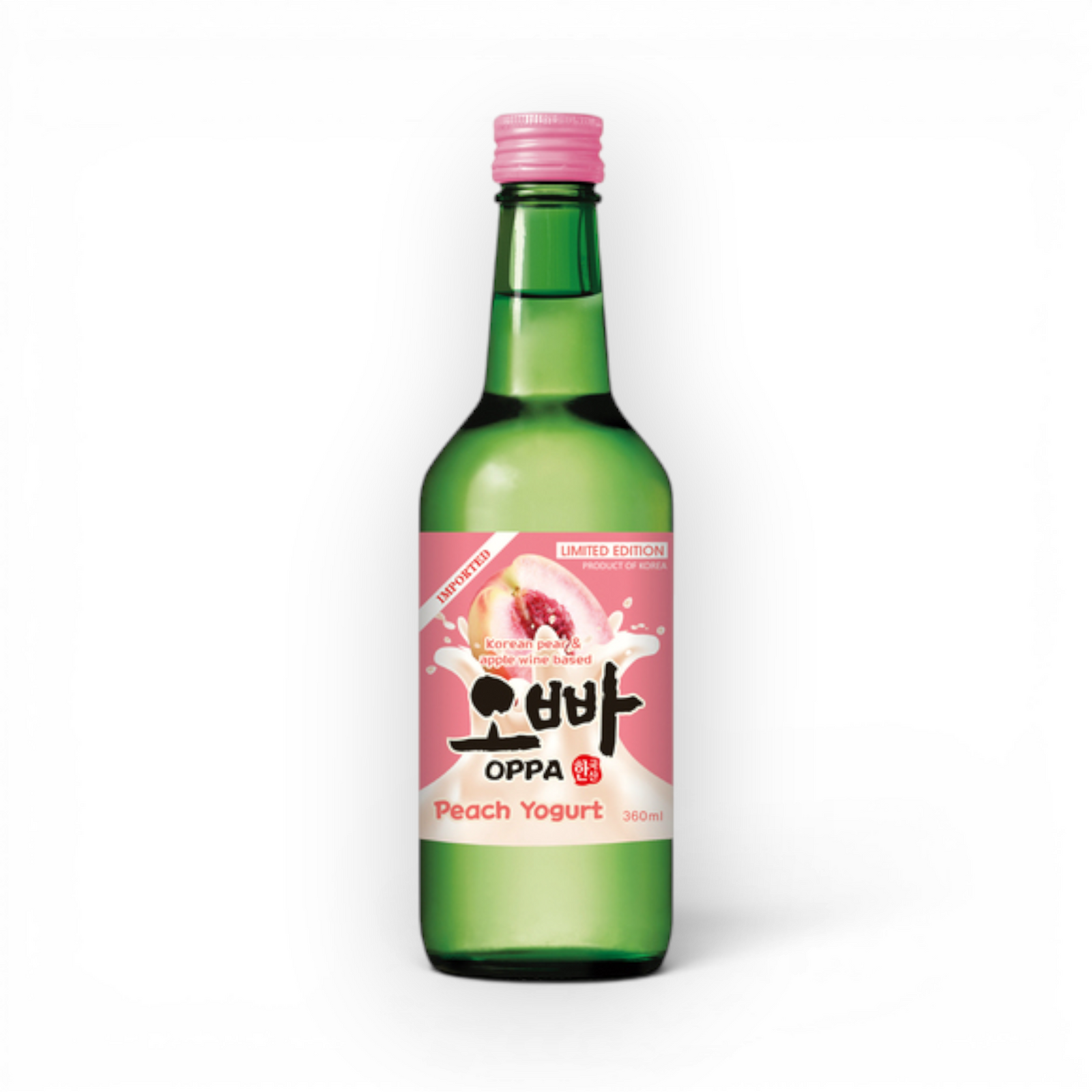 Oppa Soju Peach Yogurt 12% 360ml