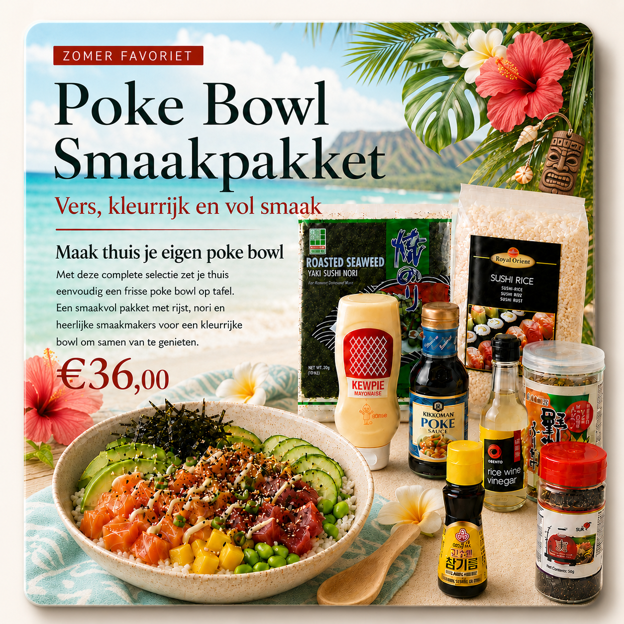 Poke Bowl Pakket
