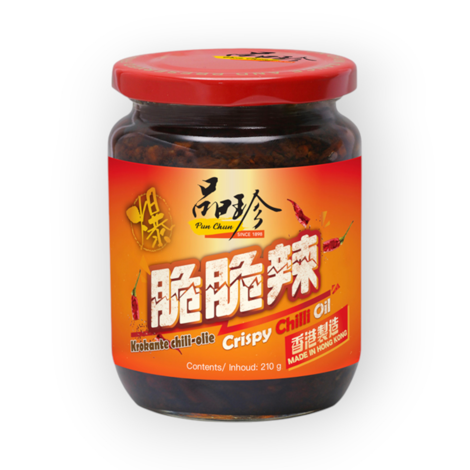 Pun Chun Crispy Chilli Oil 210gr