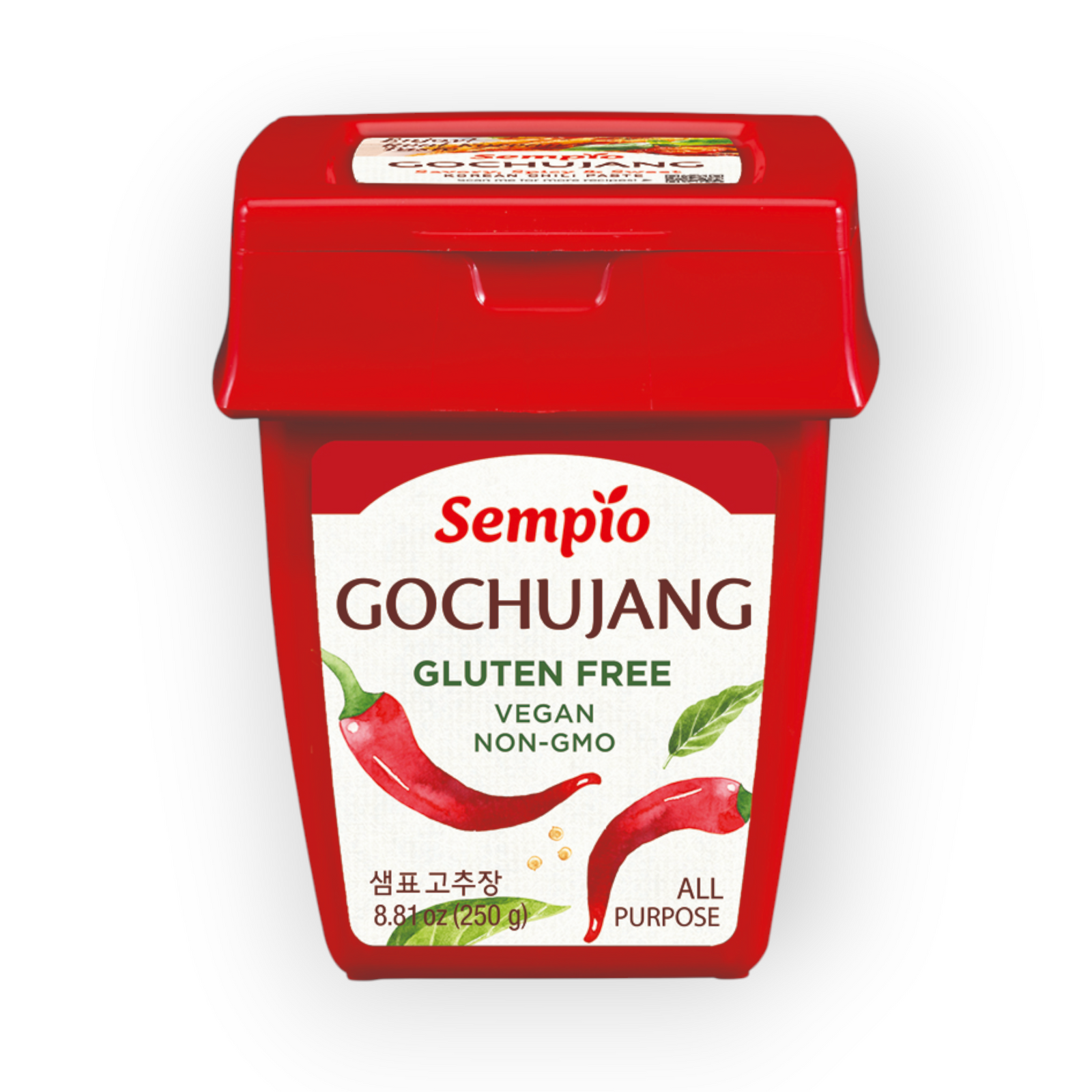 SEMPIO Gochujang Hot Pepper Sauce Gluten Free 250gr