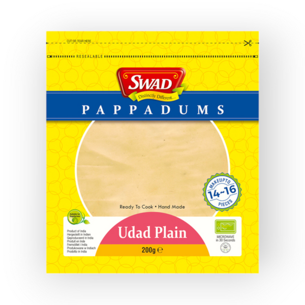 SWAD Pappadum Plain 200gr