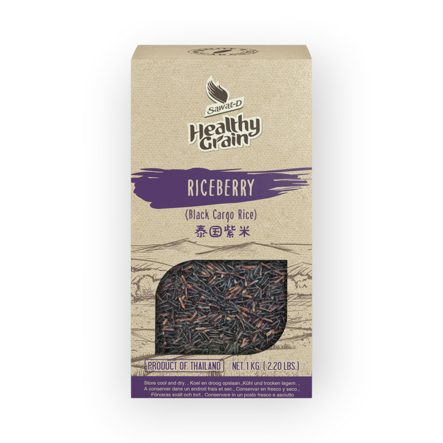 Sawat-D Black Cargo Rice 1kg