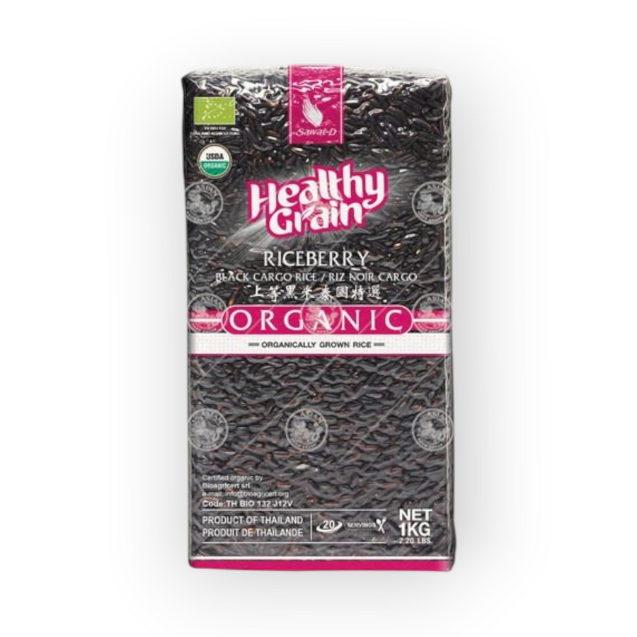 Sawat-D Organic Black Cargo Rice 1kg