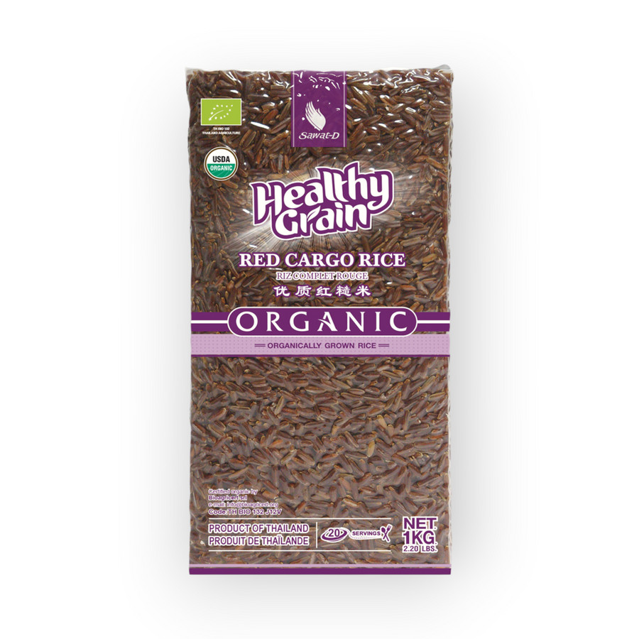 Sawat-D Organic Red Cargo Rice 1kg