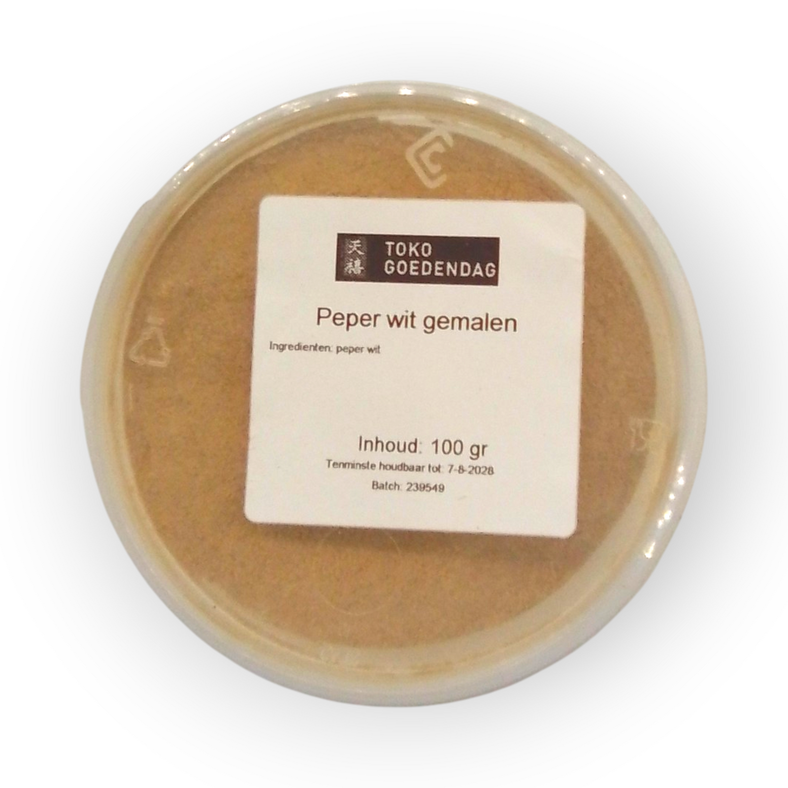 Spices4You Peper Wit Gemalen 100gr