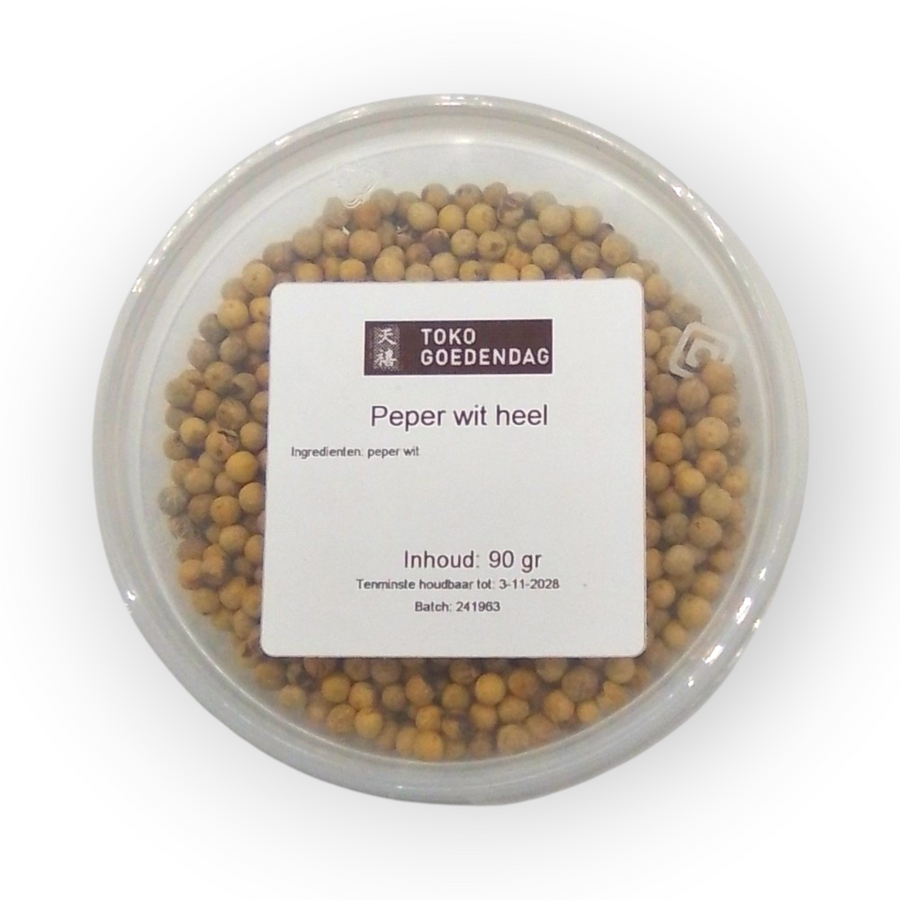 Spices4You Peper Wit heel 90gr