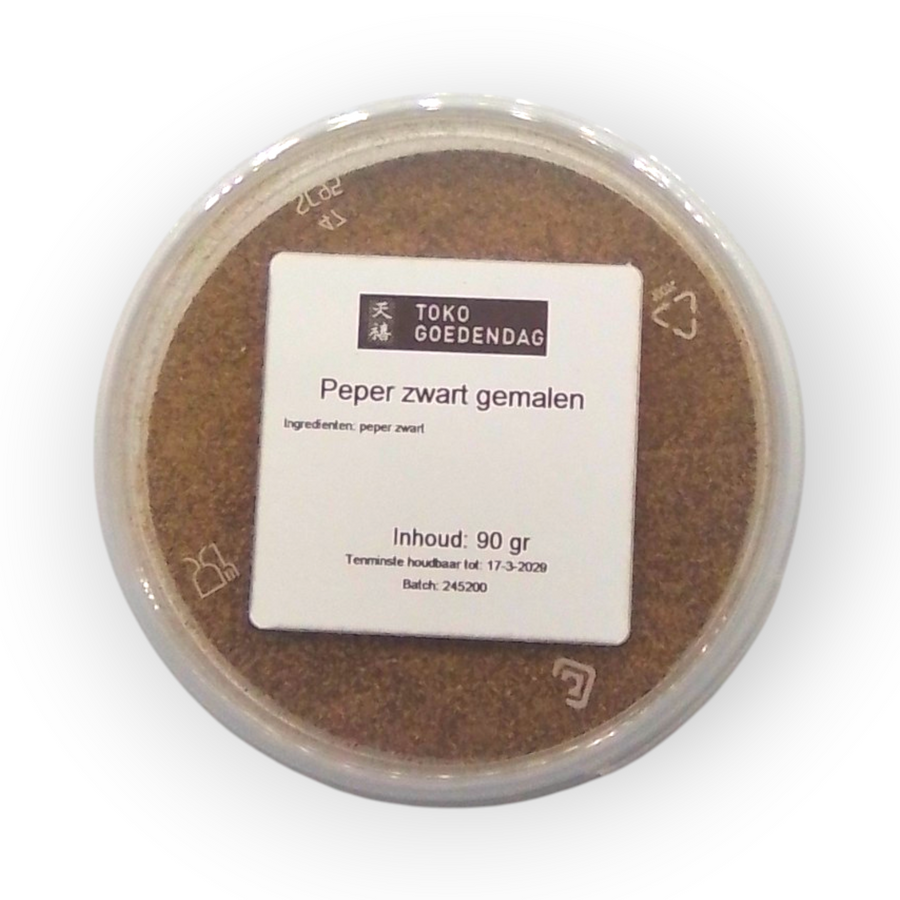 Spices4You Peper Zwart Gemalen 90gr