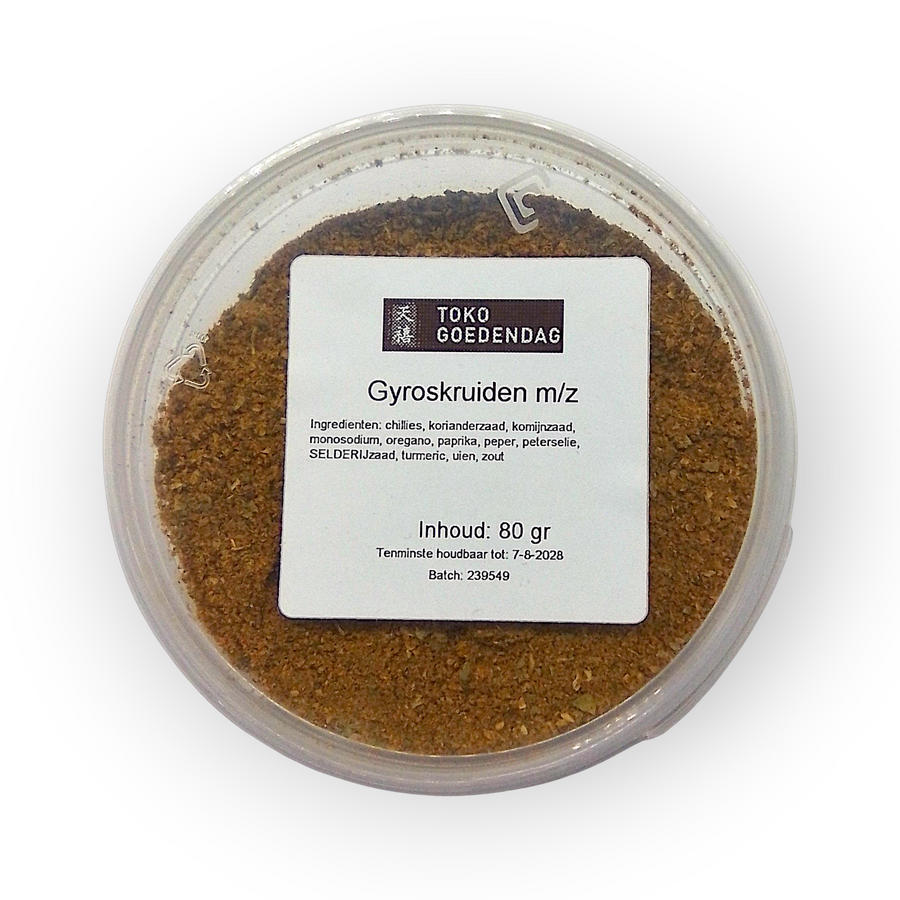 Spices4You gyroskruiden mz a 80g