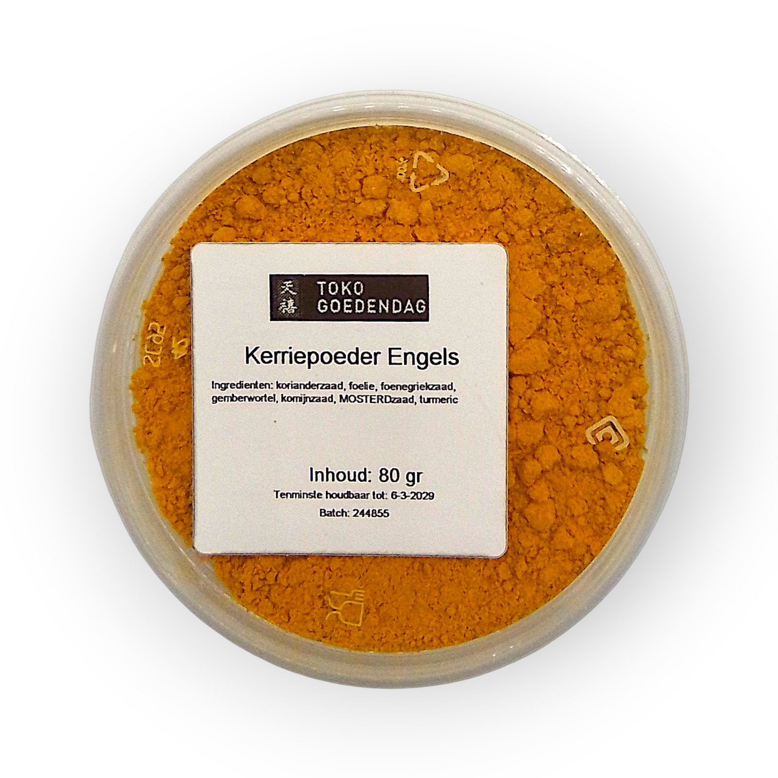 Spices4You kerriepoeder engels a 80g