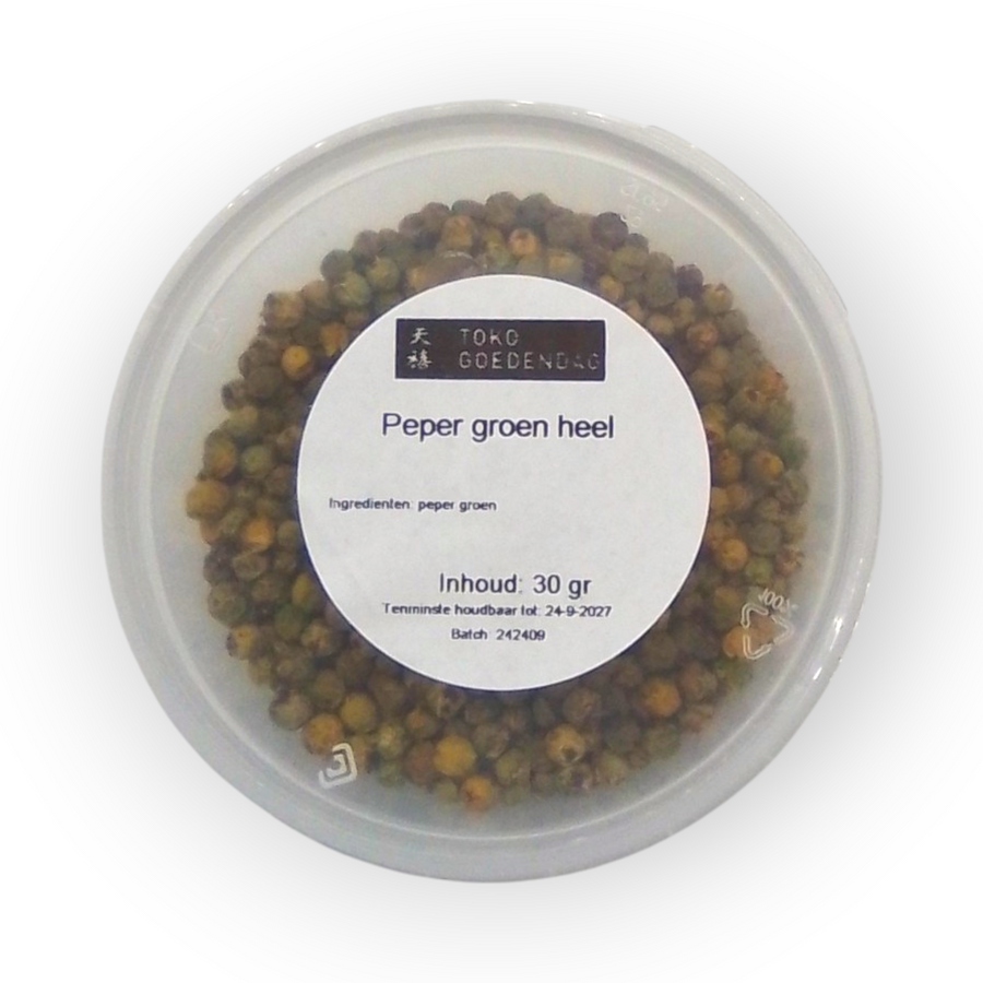 Spices4You peper groen heel a 30g