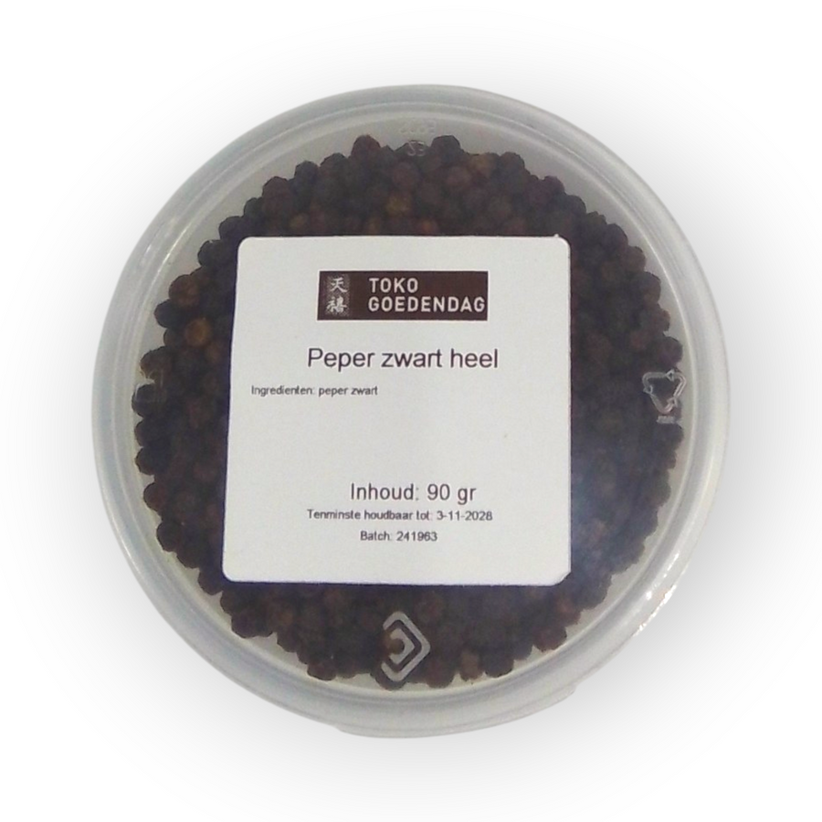 Spices4You peper zwart heel a 90g