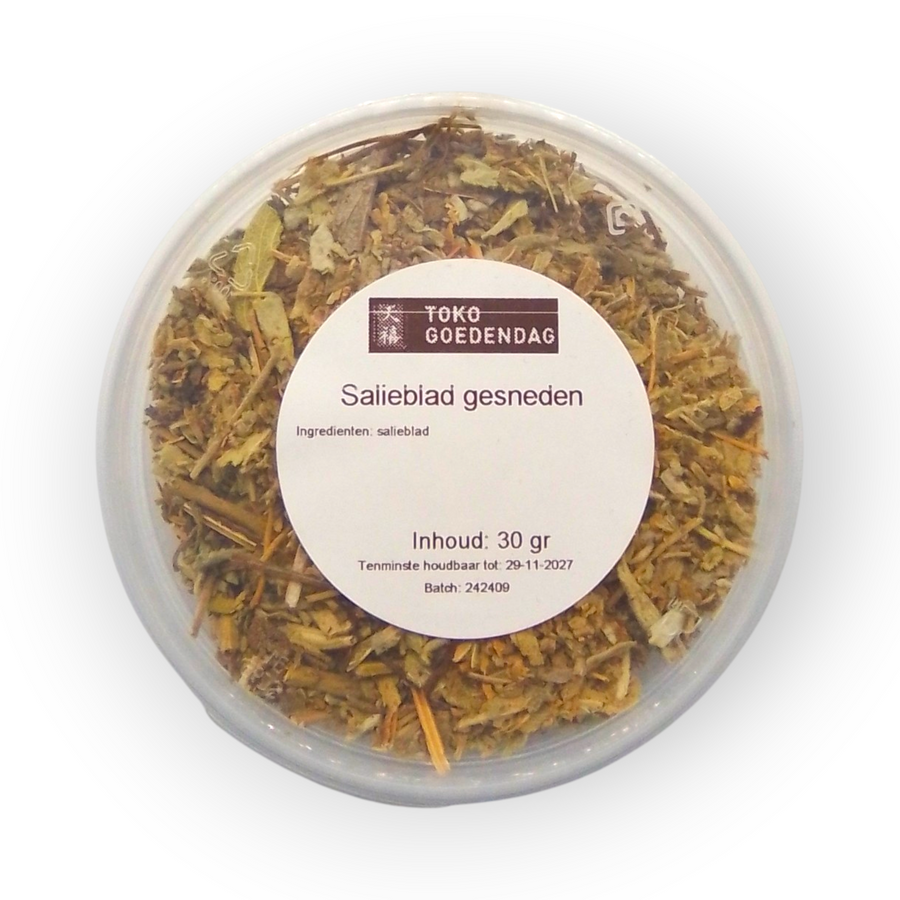 Spices4You salieblad gesneden a 30g